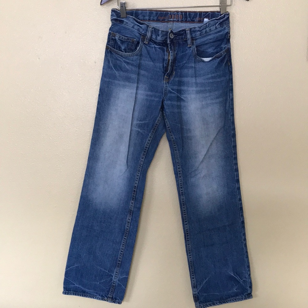 🆕EUC GAP BOYS REGULAR FIT JEANS - Picture 1 of 4
